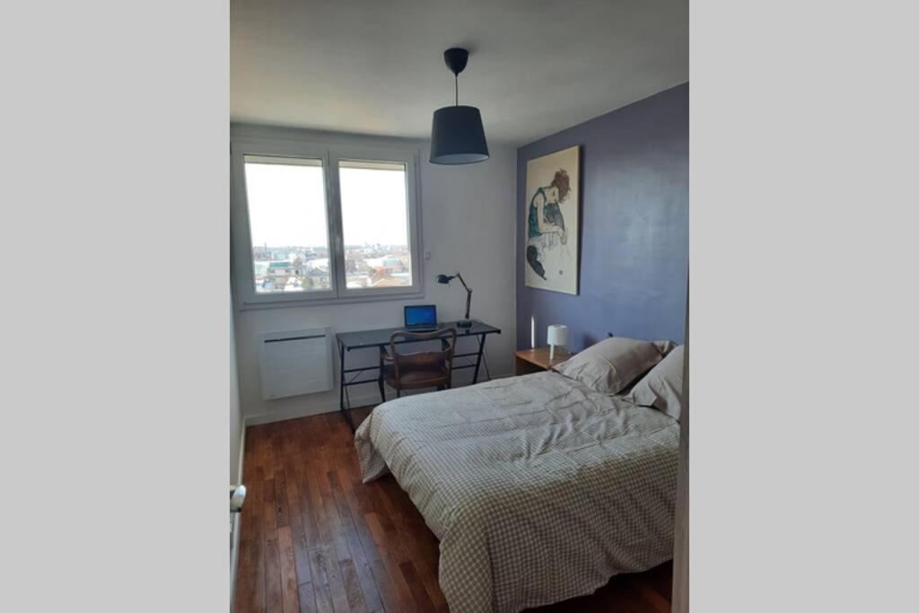 Appartement 70M² 3 Chambres Avec 3 Lits 2 Places Troyes Exterior photo